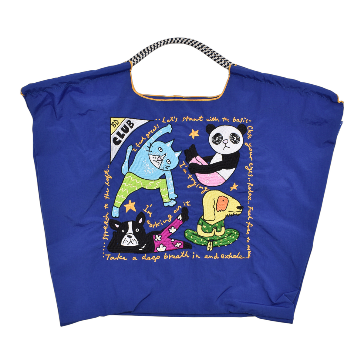 Ball&Chain コラボエコバッグ BD CLUB【Lサイズ】D.BLUE– BOBBY Ball&Chain コラボエコバッグ BD CLUB【Lサイズ】D.BLUE– BOBBY