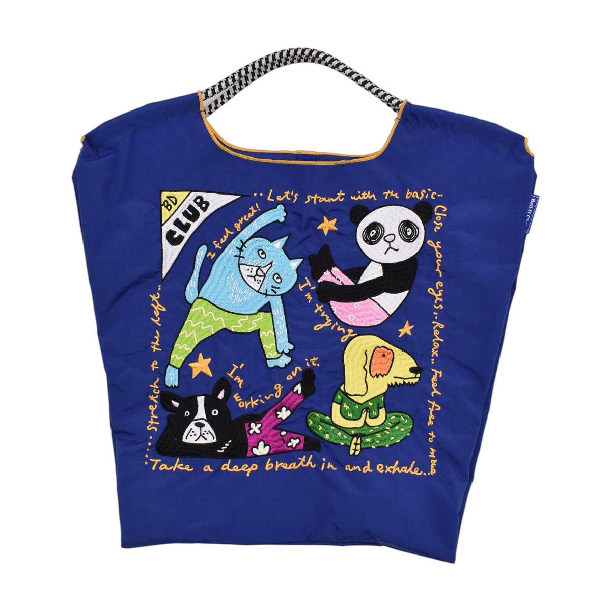 Ball&Chain コラボエコバッグ BD CLUB 【Mサイズ】D.BLUE– BOBBY DAZZLER