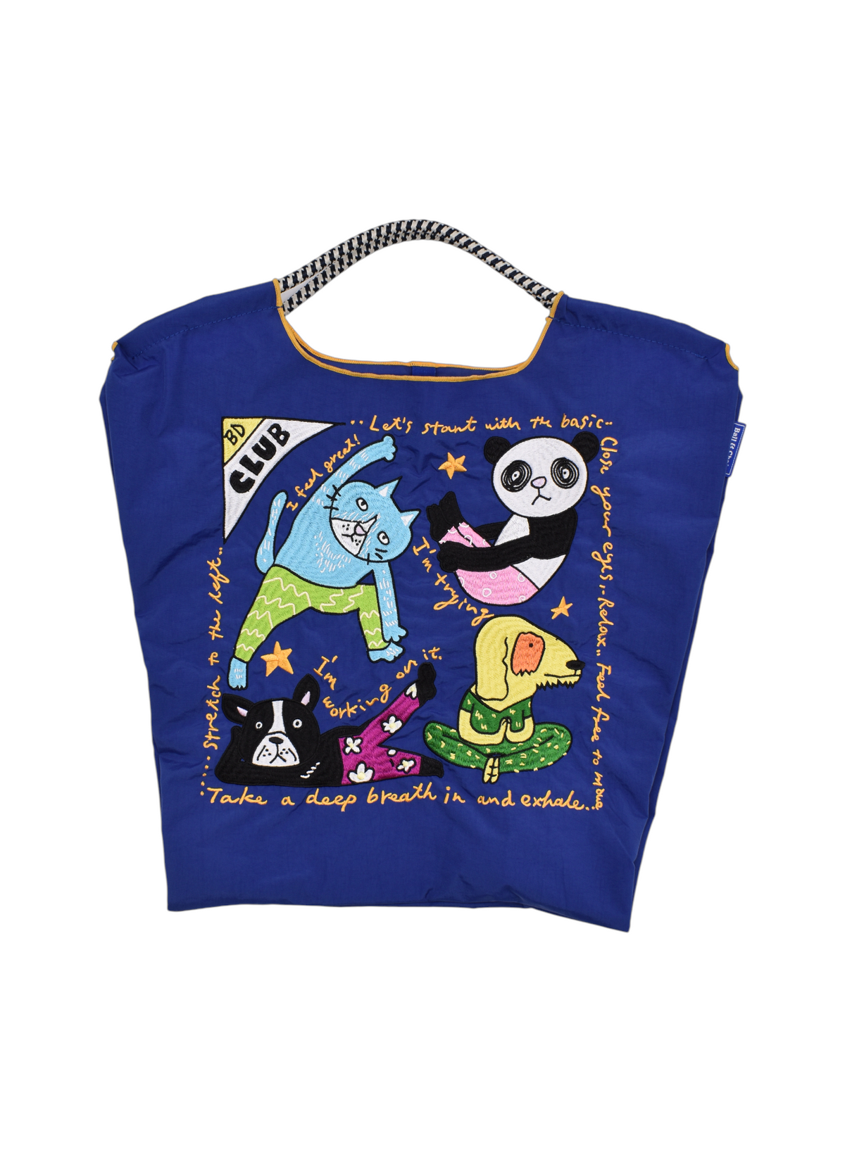 Ball&Chain コラボエコバッグ BD CLUB 【Mサイズ】D.BLUE– BOBBY DAZZLER